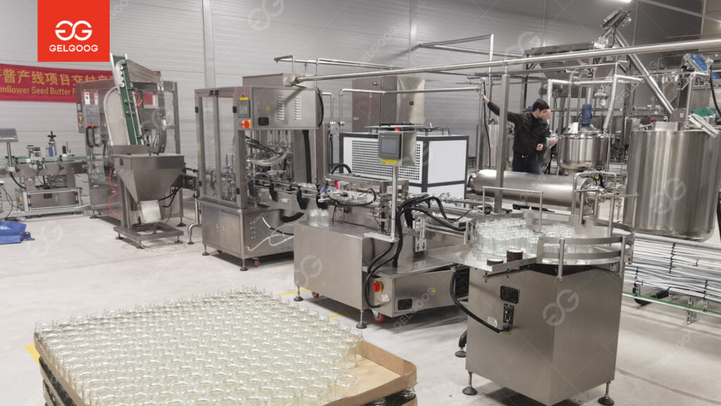Linha de produção de manteiga de girassol de 300 kg/h para a Estônia