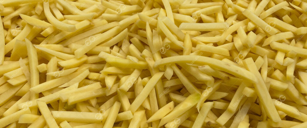 Processamento de batatas fritas