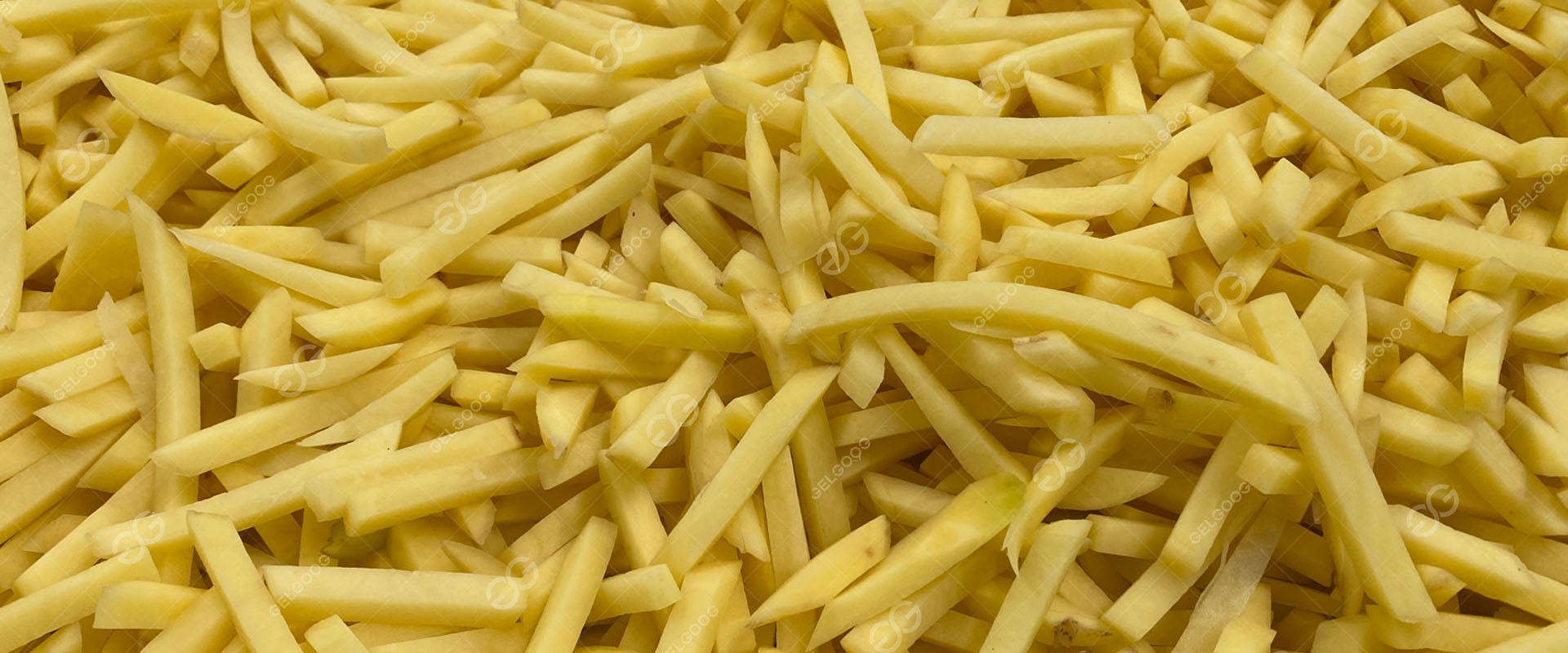 Linha de produção automática de batatas fritas congeladas