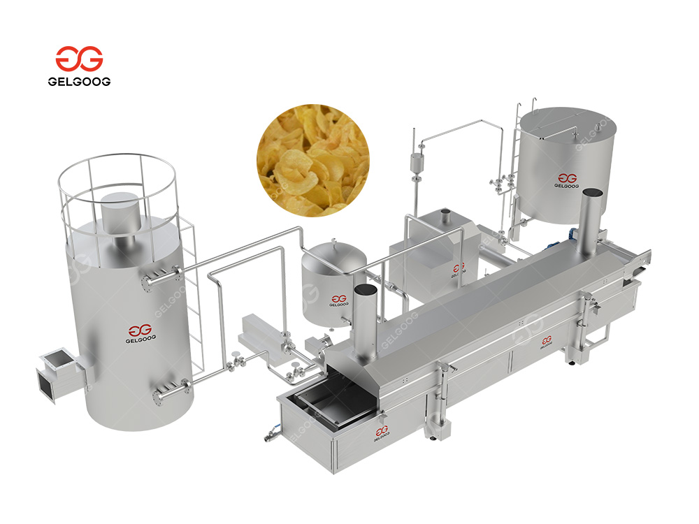 Máquina de fritar batatas fritas aquecida externamente