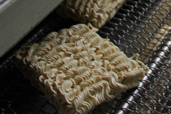 Macarrão instantâneo frito